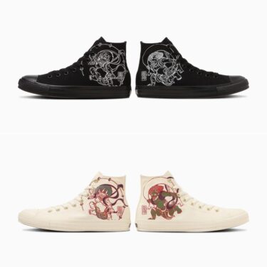 【2025年 10/17 発売】「風神雷神図」をモチーフにした CONVERSE ALL STAR FUJINRAIJIN HI (コンバース オールスター フウジンライジン) [31316660/31316661]