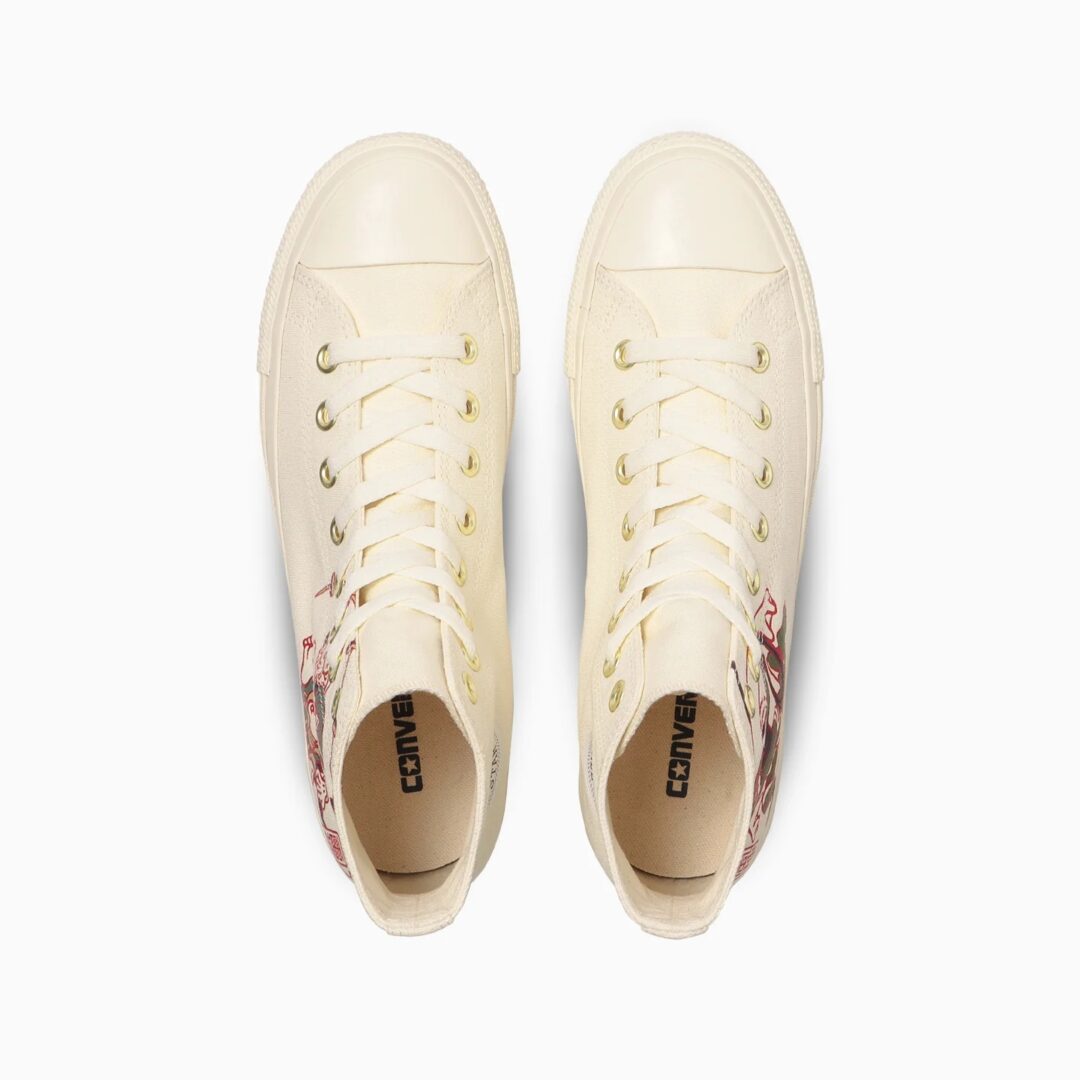 【2025年 10/17 発売】「風神雷神図」をモチーフにした CONVERSE ALL STAR FUJINRAIJIN HI (コンバース オールスター フウジンライジン) [31316660/31316661]