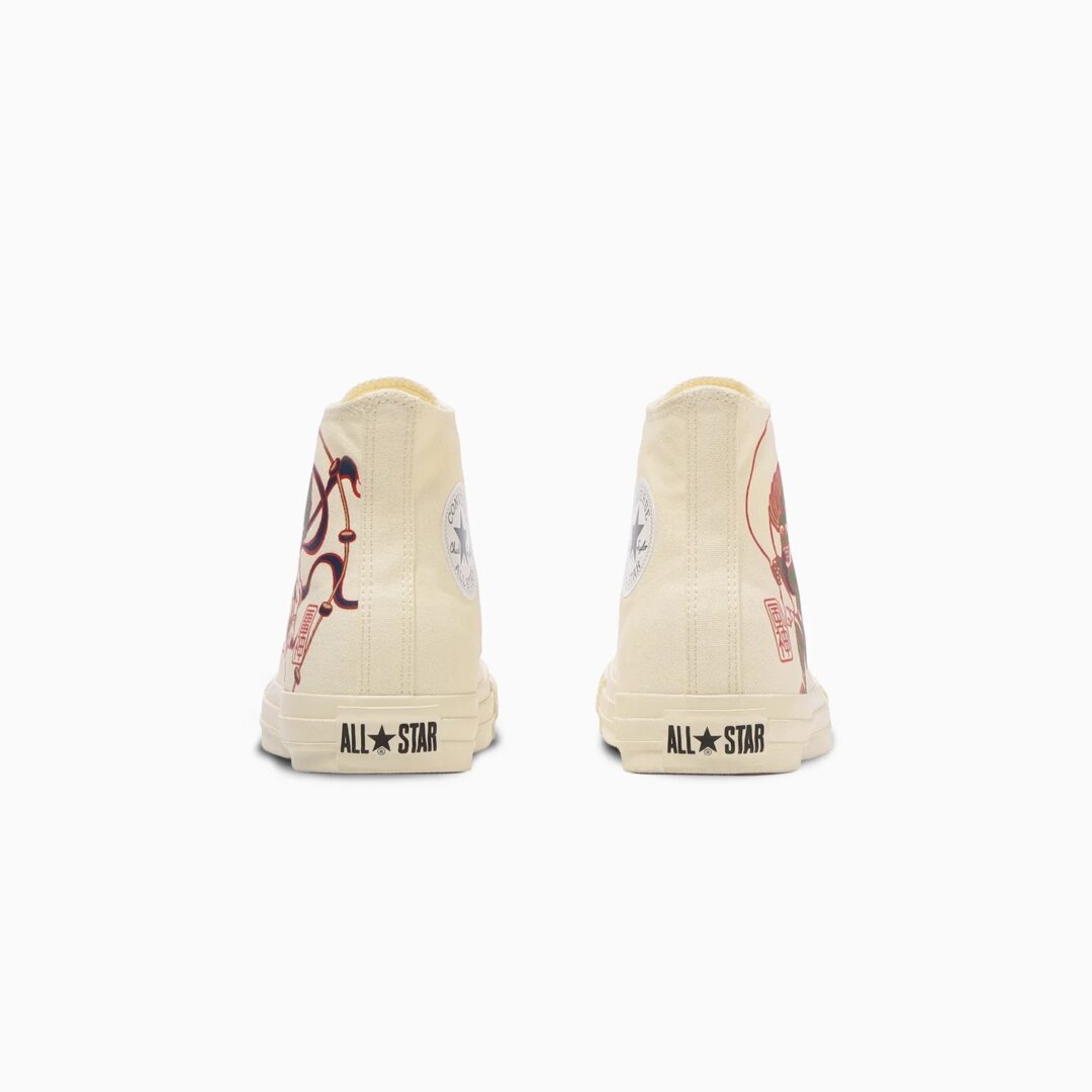 【2025年 10/17 発売】「風神雷神図」をモチーフにした CONVERSE ALL STAR FUJINRAIJIN HI (コンバース オールスター フウジンライジン) [31316660/31316661]