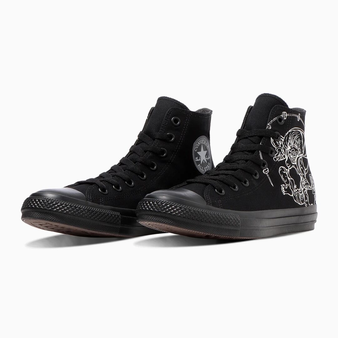 【2025年 10/17 発売】「風神雷神図」をモチーフにした CONVERSE ALL STAR FUJINRAIJIN HI (コンバース オールスター フウジンライジン) [31316660/31316661]