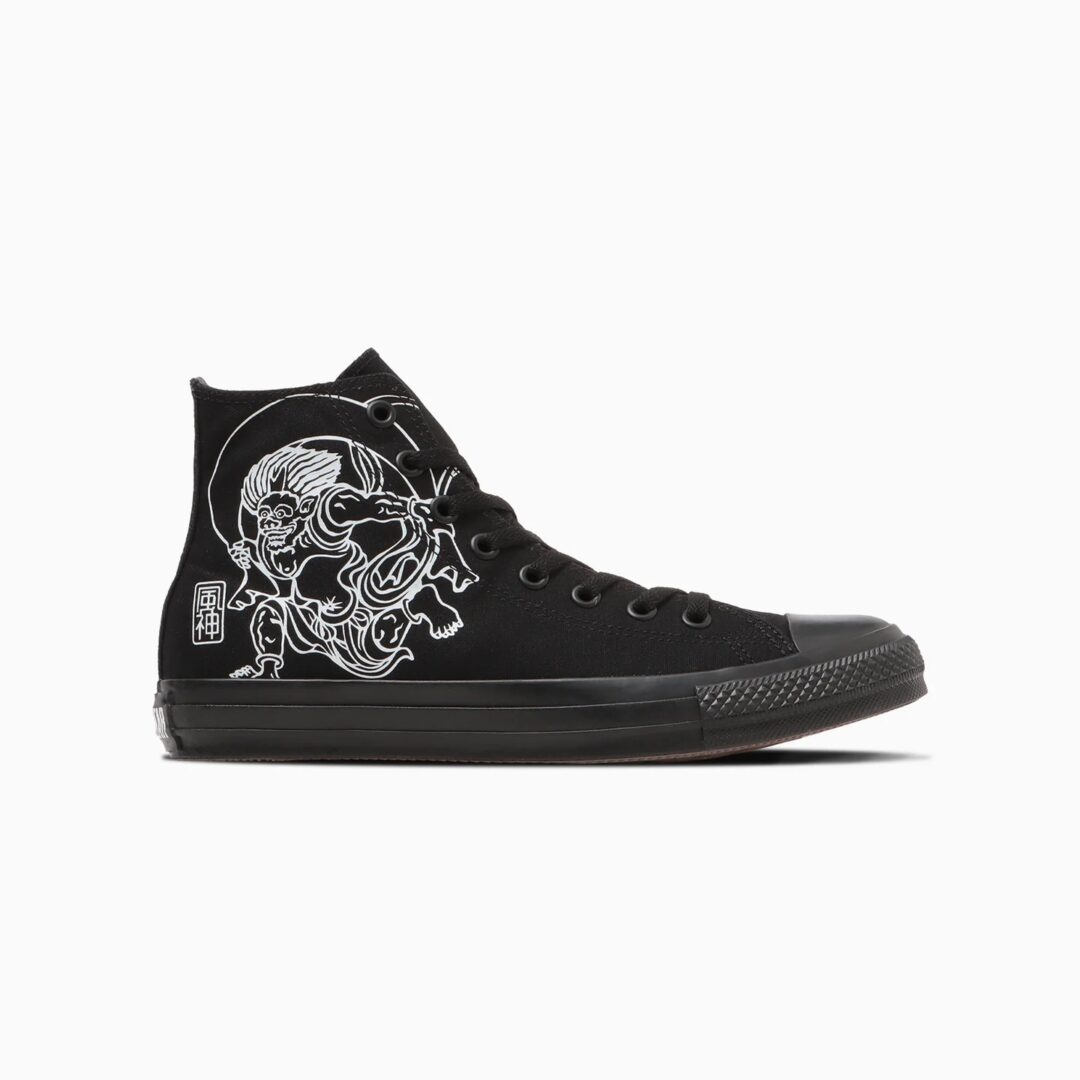 【2025年 10/17 発売】「風神雷神図」をモチーフにした CONVERSE ALL STAR FUJINRAIJIN HI (コンバース オールスター フウジンライジン) [31316660/31316661]