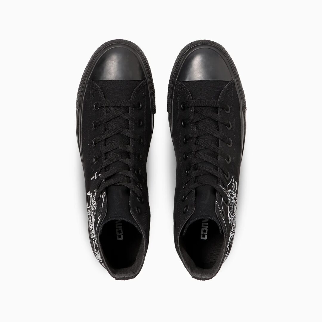 【2025年 10/17 発売】「風神雷神図」をモチーフにした CONVERSE ALL STAR FUJINRAIJIN HI (コンバース オールスター フウジンライジン) [31316660/31316661]