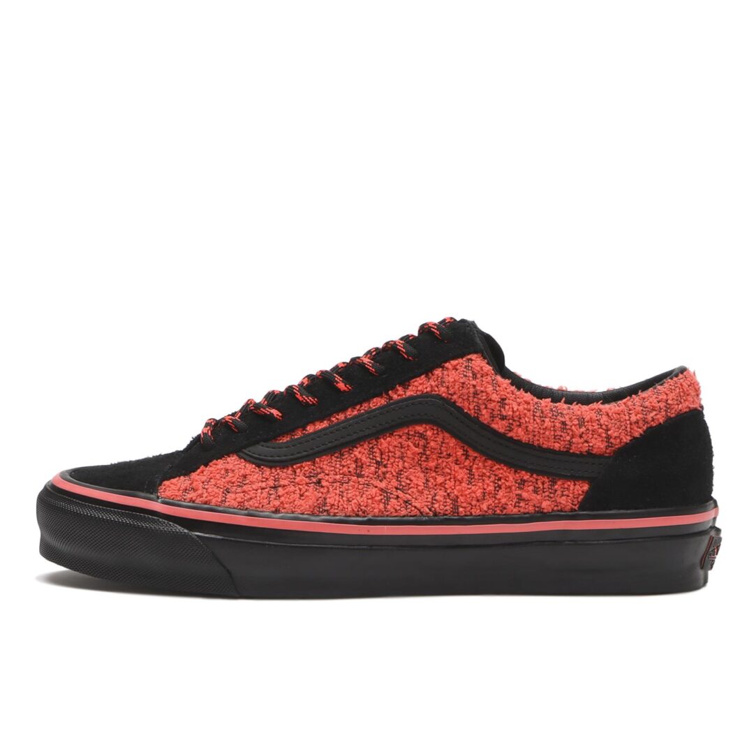 【2025年 10/16 発売】VANS PREMIUM OLD SKOOL REISSUE 36 “BLACK/GRAY OLIVE/FIERY CORAL” (バンズ プレミアム オールドスクール) [VN000EK7GP3/VN000EK7GP4]