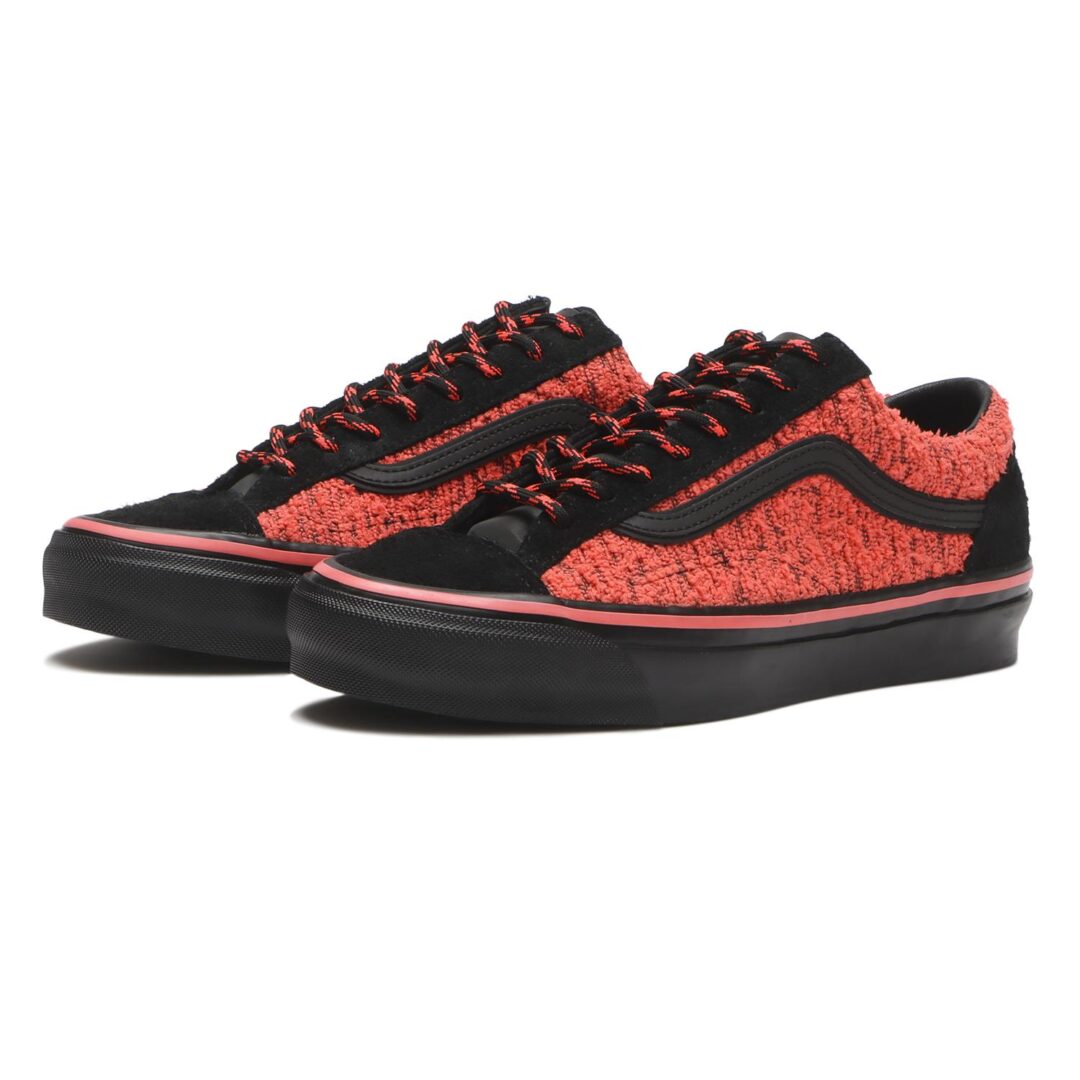 【2025年 10/16 発売】VANS PREMIUM OLD SKOOL REISSUE 36 “BLACK/GRAY OLIVE/FIERY CORAL” (バンズ プレミアム オールドスクール) [VN000EK7GP3/VN000EK7GP4]