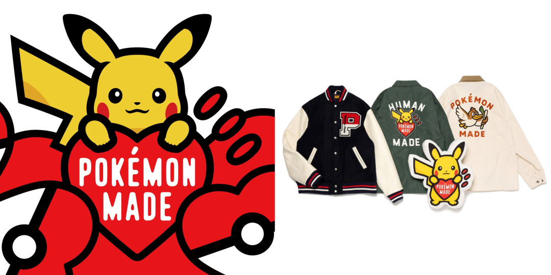 HUMAN MADE x ポケモン コラボレーションアイテムが2025年 10/11 発売 (ヒューマンメイド Pokemon)