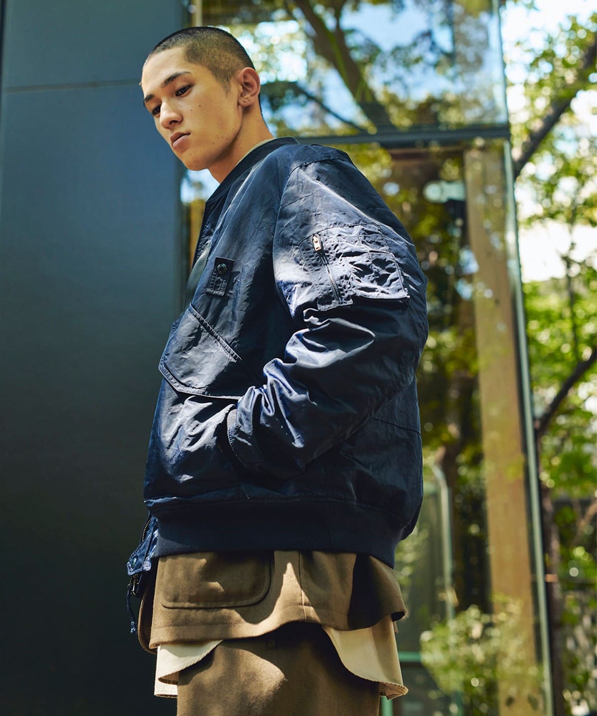 Pilgrim Surf+Supply × ENGINEERED GARMENTS 2025 FW “Mismatched Flight Jacket”が発売 (ピルグリム サーフ+サプライ エンジニアド ガーメンツ)