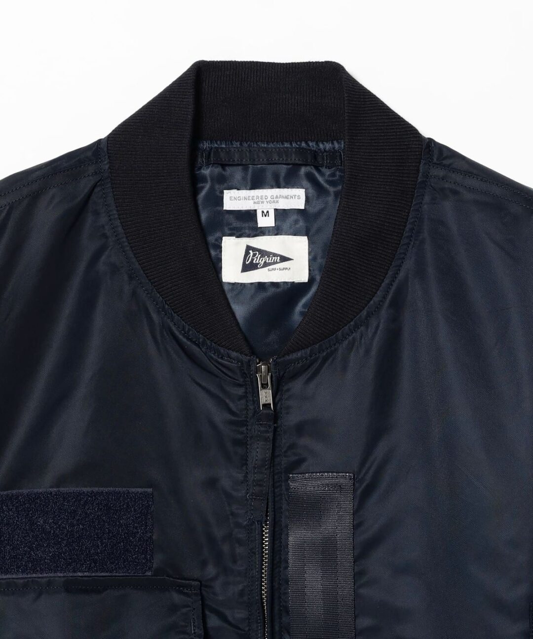 Pilgrim Surf+Supply × ENGINEERED GARMENTS 2025 FW “Mismatched Flight Jacket”が発売 (ピルグリム サーフ+サプライ エンジニアド ガーメンツ)