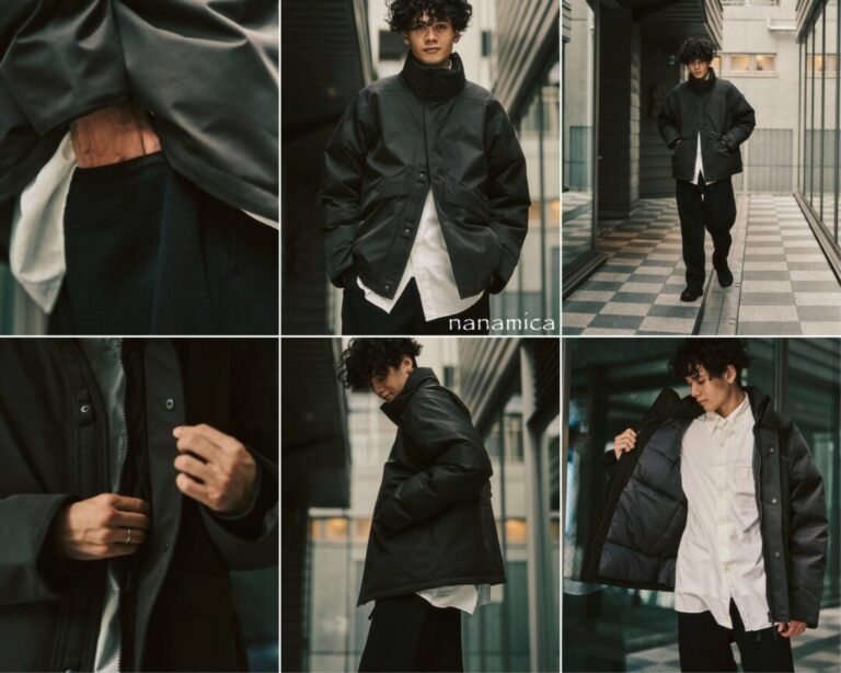 417 EDIFICE × nanamica 2025 FW 別注 “GORE-TEX Short Down Jacket”が