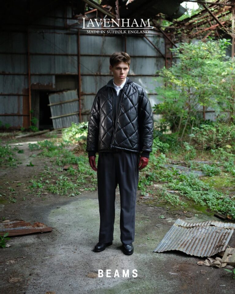 LAVENHAM × BEAMS 2025 FW “QUILTED BOMBER JACKET”が10/18 発売