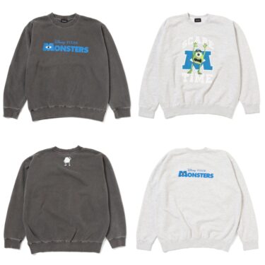 BEAMS × GOOD ROCK SPEED 別注 「モンスターズインク」Crewneck Sweatが2025年 12月上旬 発売 (グッドロックスピード ビームス MONSTERS INC)