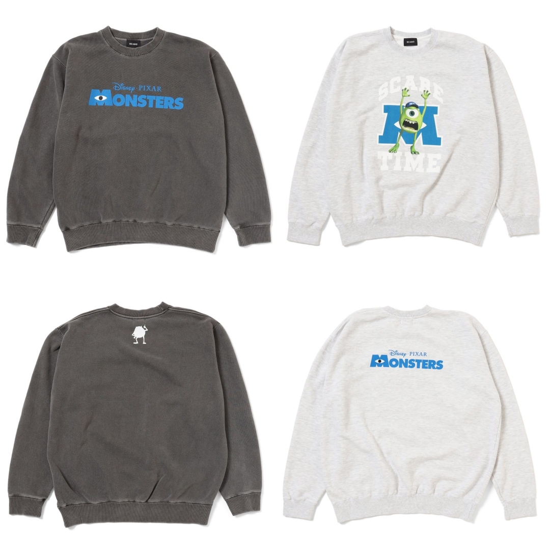 BEAMS × GOOD ROCK SPEED 別注 「モンスターズインク」Crewneck Sweatが2025年 12月上旬 発売 (グッドロックスピード ビームス MONSTERS INC)