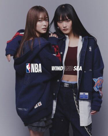 WIND AND SEA x NBA 2025 最新コラボが 10/11 発売 (ウィンダンシー エヌビーエー 2025年)