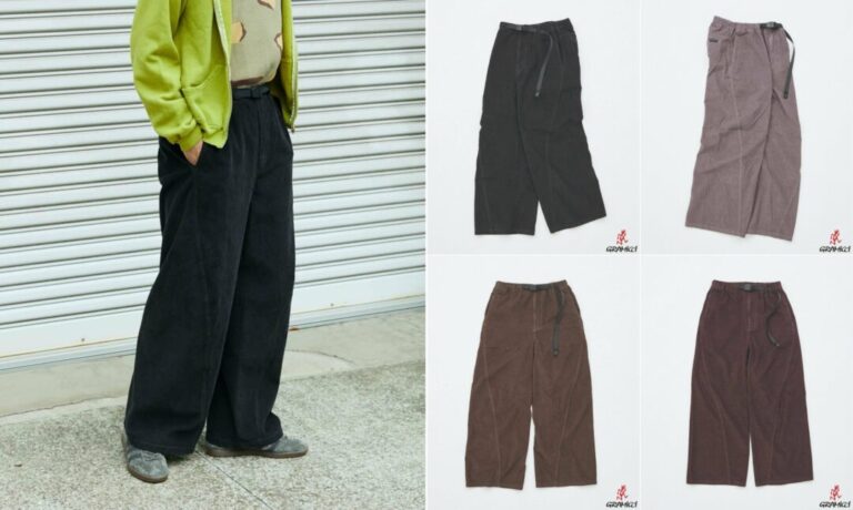 JOURNAL STANDARD × Gramicci 2025 FW 別注 “3D コーデュロイ パンツ