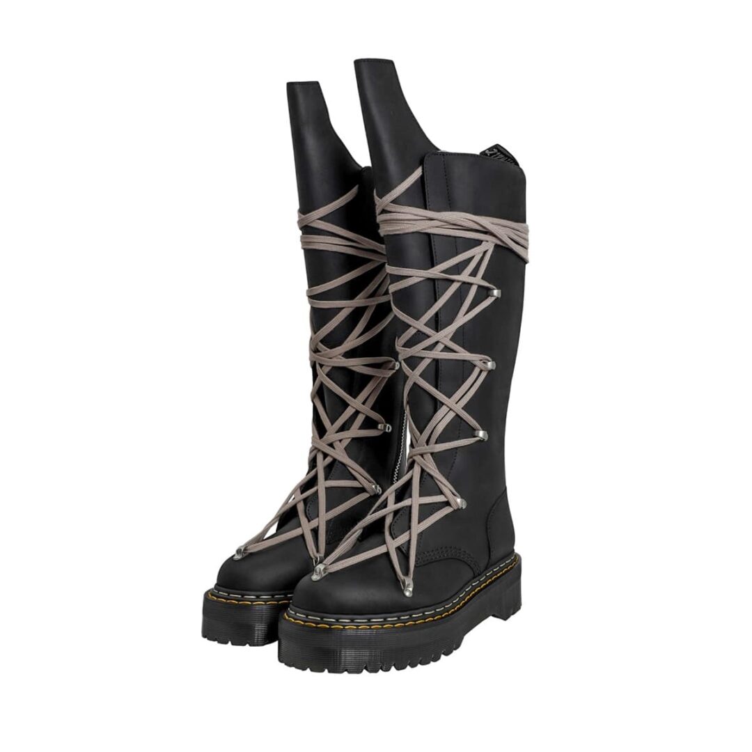 Dr. Martens x RICK OWENS 2025 FW コラボ “QUAD SOLE STEEL TOE BOOT/1460 QUAD SOLE Boot”が10/16 発売 (ドクターマーチン リック オウエンス 2024年 春夏)