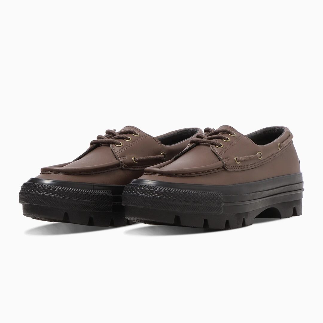 【2025年 10/31 発売】デッキシューズをモチーフにした CONVERSE ALL STAR CHUNK MS OX (コンバース オールスター チャンク) [31316770/31316771]
