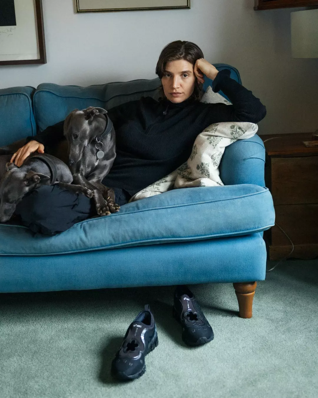 【2026年 4/18 & 4/24 発売】Cecilie Bahnsen x ASICS GEL-QUANTUM 360 I 2026 SS “Black/Sakuragai” (セシリー バンセン アシックス ゲルクォンタム) [1203A813.001/1203A813.701]