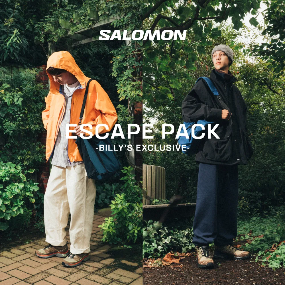 【BILLY’S EXCLUSIVE・2025年 11/1 発売】Salomon ACS+ & XT-6 EXPANSE “ESCAPE Pack” (ビリーズ サロモン “エスケープパック”) [L47795100/L47795200]