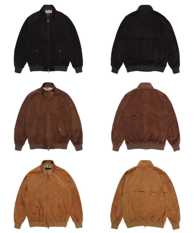 ジャケット・アウター 25SS WACKOMARIA BARACUTA G9 WACKO MARIA × BARACUTA 2025 FW “SUEDE G9 HARRINGTON JACKET”が10/11