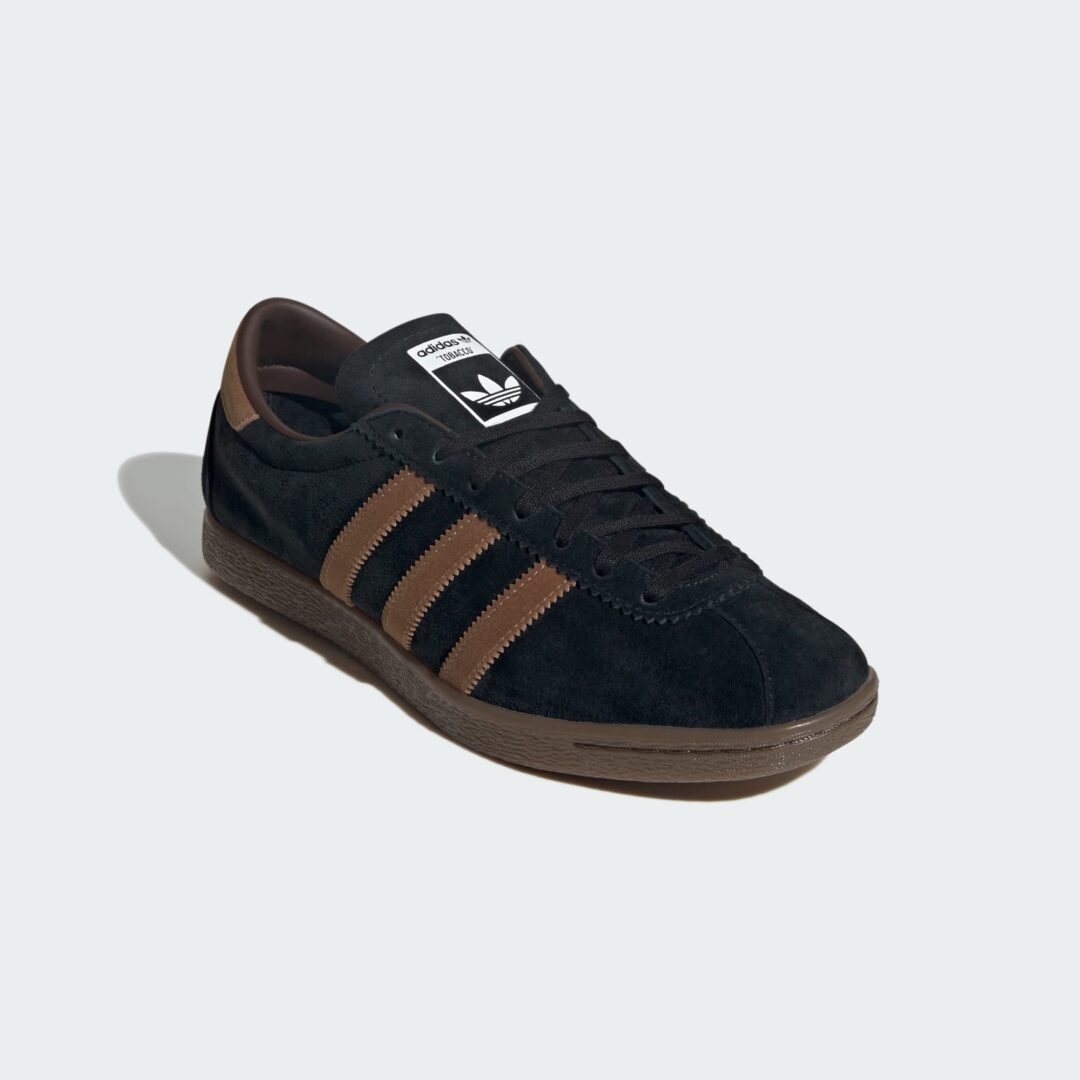 【国内 EXCLUSIVE】adidas Originals TOBACCO for KICKS LAB. “Core Black/Brown Desert”が2025年 10/11 発売 (キックスラボ アディダス オリジナルス タバコ) [HQ9184]