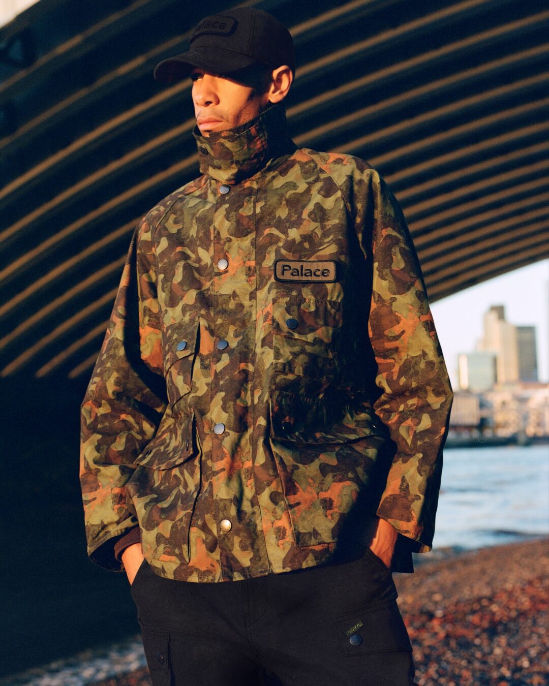 Palace Skateboards x Barbour 2025 FW コラボレーションが10/25 発売 (パレス スケートボード バブアー)