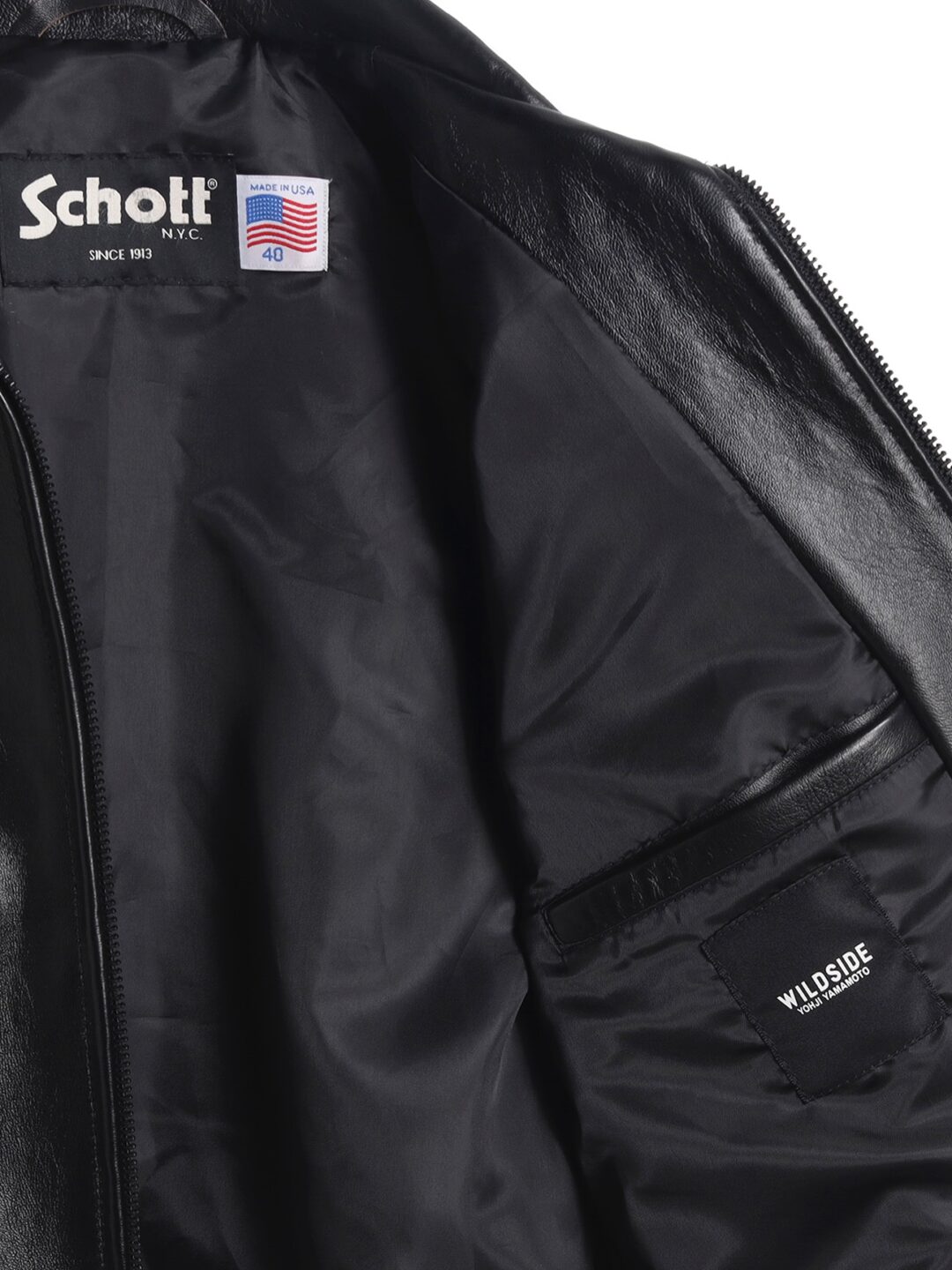 WILDSIDE YOHJI YAMAMOTO × Schott 2025 FW “Leather Trucker Jacket”が10/8 発売 (ヨウジヤマモト ショット)
