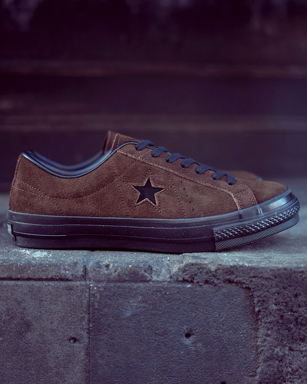 【2025年 10/10発売】CONVERSE ONE STAR SUEDE “Brown/Black” (コンバース ワンスター スエード) [33702410]