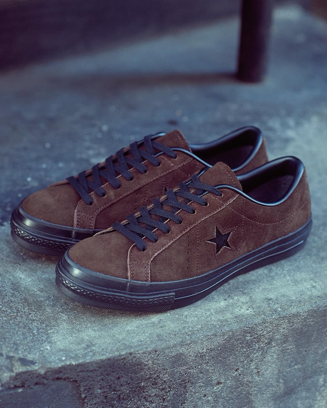 【2025年 10/10 発売】CONVERSE ONE STAR SUEDE “Brown/Black” (コンバース ワンスター スエード) [33702410]