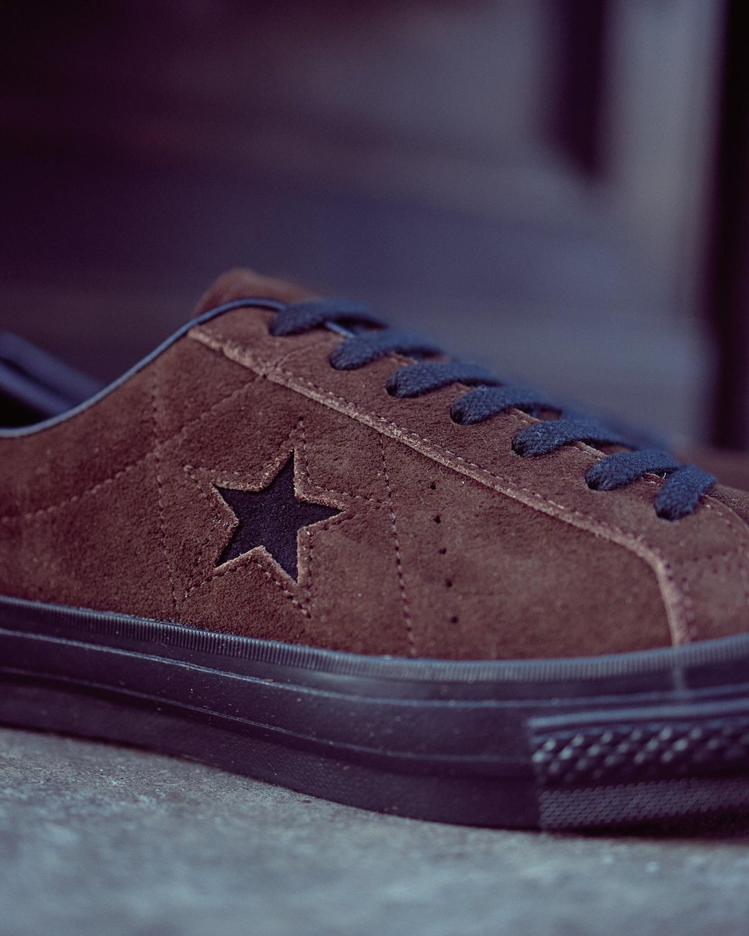 【2025年 10/10 発売】CONVERSE ONE STAR SUEDE “Brown/Black” (コンバース ワンスター スエード) [33702410]