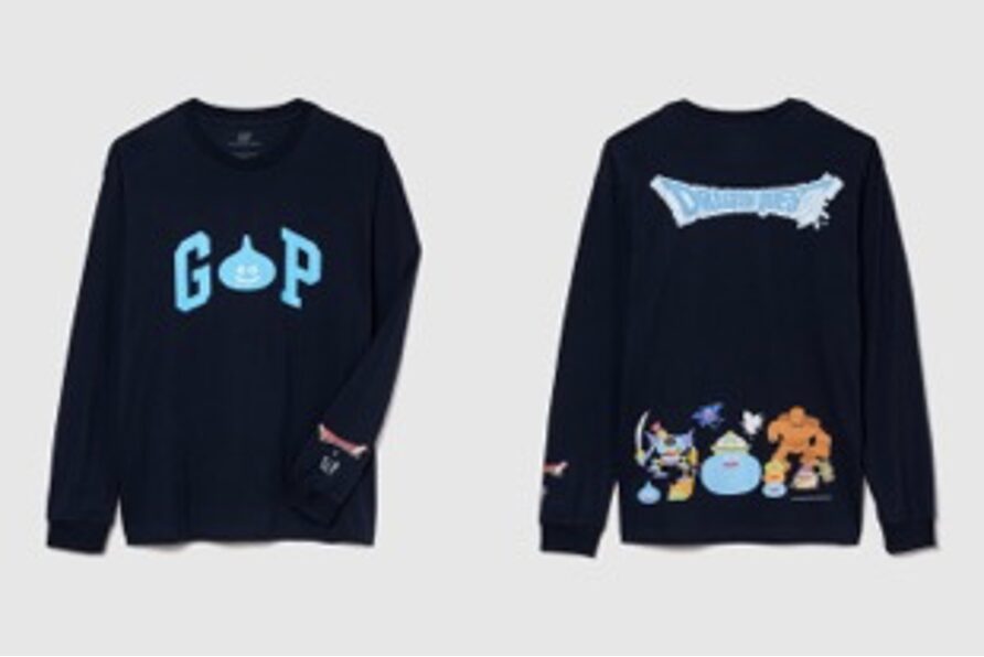 Gap、ドラゴンクエストとのコラボコレクションをプレミアム・アウトレット限定で2025年 11/7 発売 (ギャップ Dragon Quest)