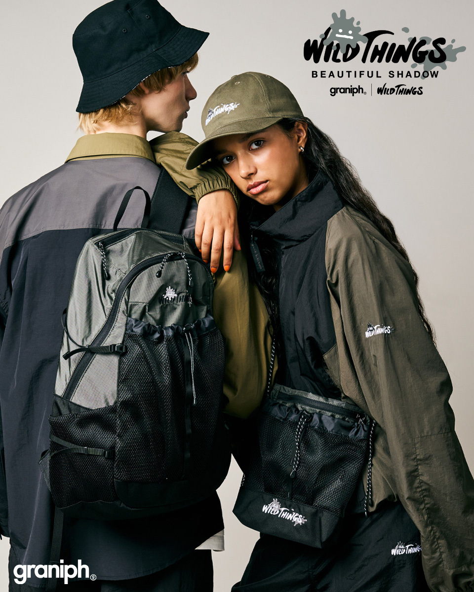 WILD THINGS × グラニフ "ビューティフルシャドー" コラボコレクションが発売 (アンブロ graniph)