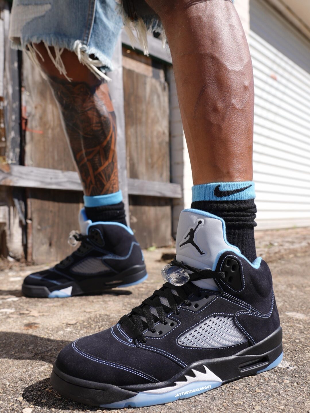 【2026年 6/20 発売】NIKE AIR JORDAN 5 “Black/University Blue” (ナイキ エア ジョーダン 5 “ブラック/ユニバーシティブルー”) [DD0587-008]