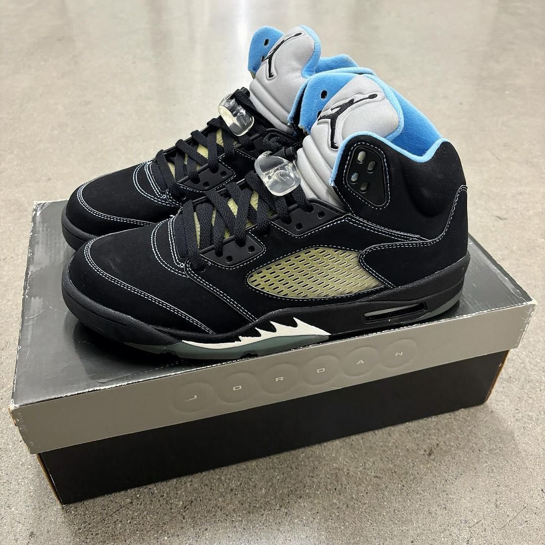 【2026年 秋 復刻予定】NIKE AIR JORDAN 5 “Black/University Blue” (ナイキ エア ジョーダン 5 “ブラック/ユニバーシティブルー”) [DD0587-008]