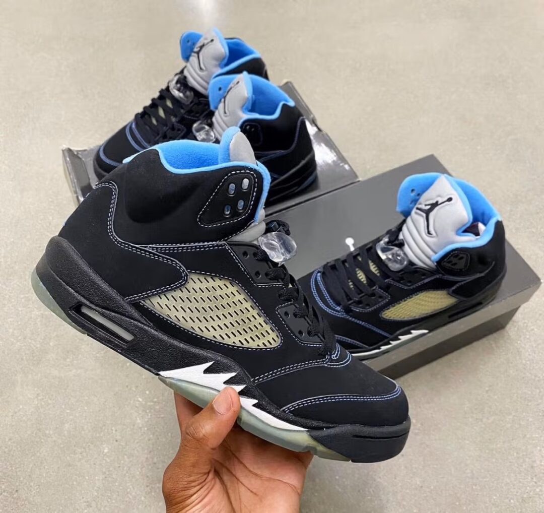 【2026年 秋 復刻予定】NIKE AIR JORDAN 5 “Black/University Blue” (ナイキ エア ジョーダン 5 “ブラック/ユニバーシティブルー”) [DD0587-008]