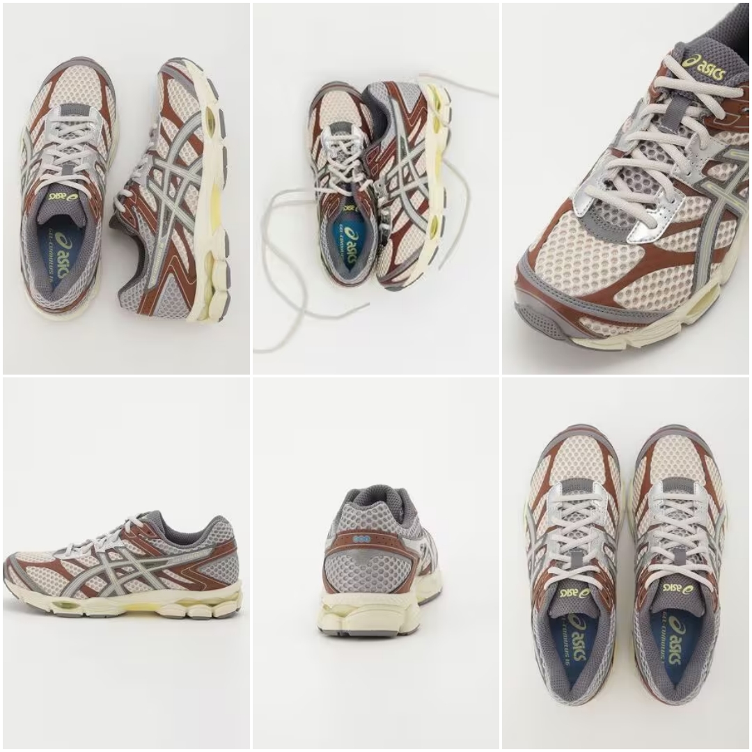 【2025年 11/13 & 11/17 発売】emmi × ASICS GEL-CUMULUS 16 “Brown/Lemon Yellow” (アシックス ゲルキュムラス) [1203A957.250]