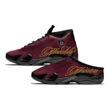 【2026年 9/18 発売予定】Mowalola x NIKE AIR JORDAN 14 SP & MULE "Black/Metallic Silver/Burnt Red" (モワローラ ナイキ エア ジョーダン ミュール "ブラック/シルバー/レッド") [IR0908-001/IQ5708-001]