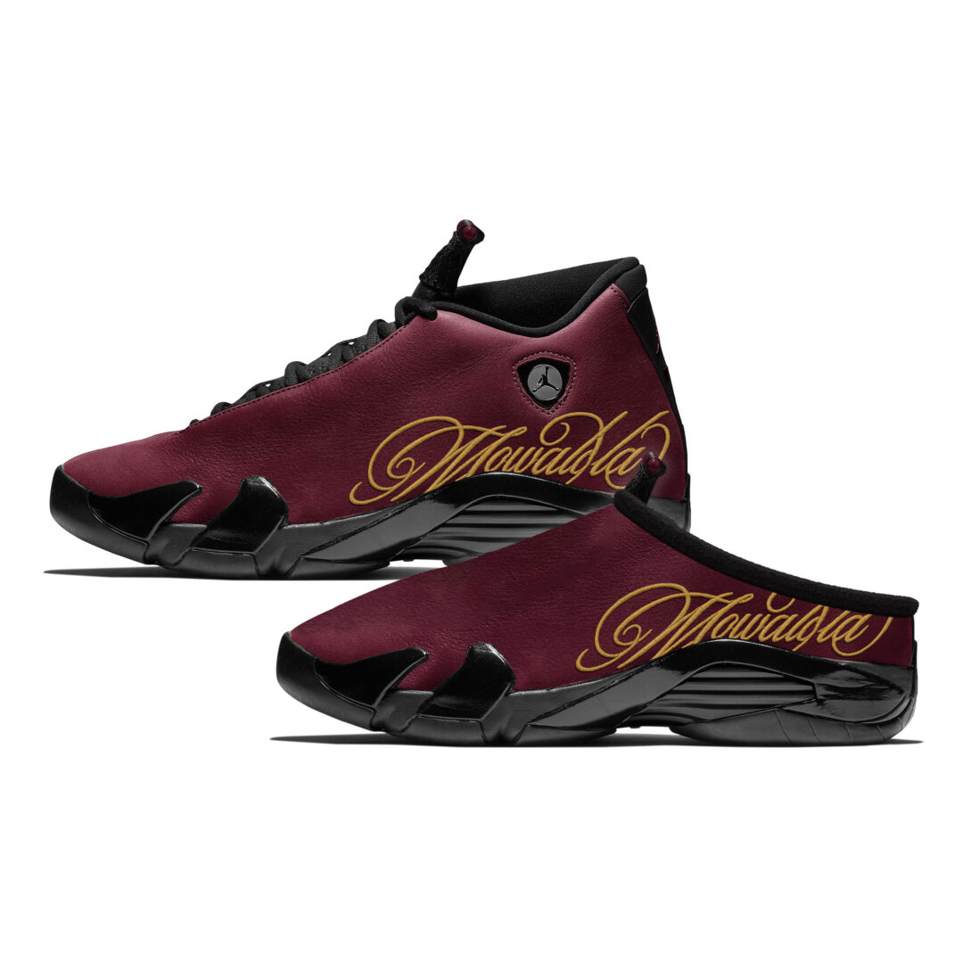 【2026年 9/18 発売予定】Mowalola x NIKE AIR JORDAN 14 SP & MULE "Black/Metallic Silver/Burnt Red" (モワローラ ナイキ エア ジョーダン ミュール "ブラック/シルバー/レッド") [IR0908-001/IQ5708-001]