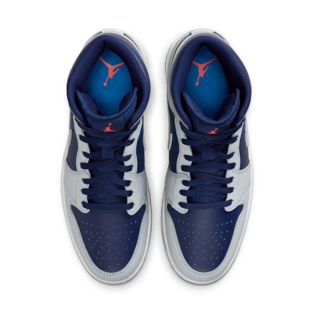 【2025年 10/20 発売】NIKE AIR JORDAN 1 MID “Blue Void/Summit White” (ナイキ エア ジョーダン 1 ミッド “ブルーボイド/サミットホワイト”) [DQ8426-403]
