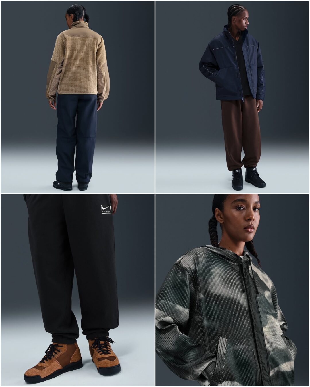 STUSSY × NIKE 2025 FW アパレルコレクションが2025年 10/10