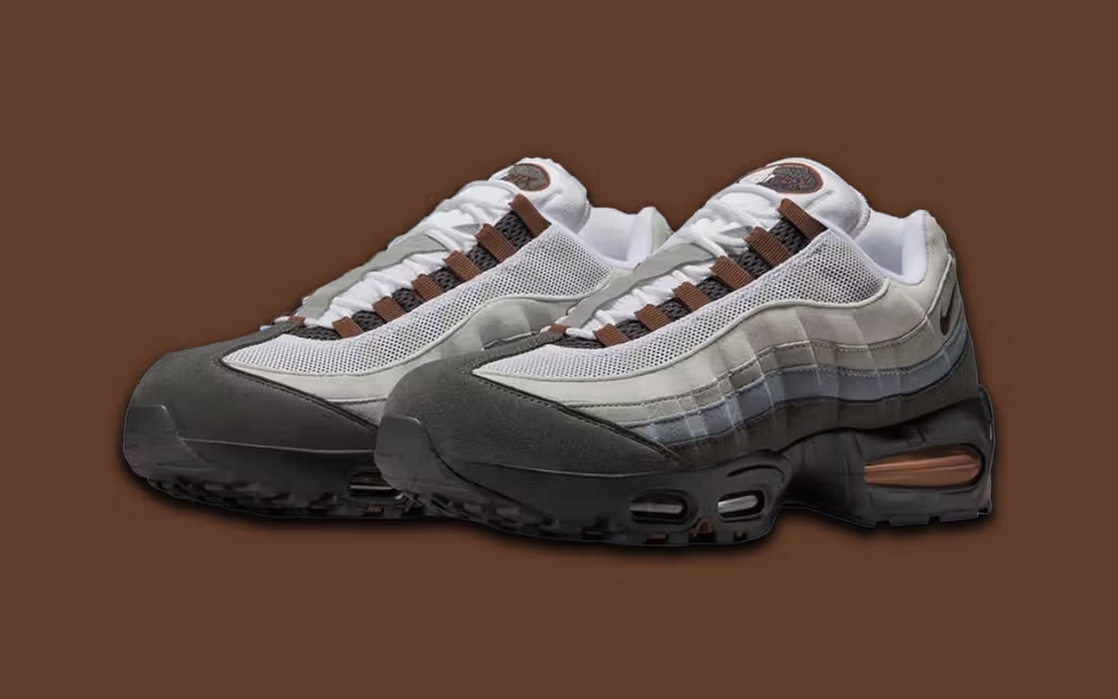 【2026年 春 発売予定】NIKE AIR MAX 95 BIG BUBBLE “White/Medium Grey/Fauna Brown” (ナイキ エア マックス 95 ビッグバブル “ホワイト/グレー/ブラウン”) [HJ5996-004]