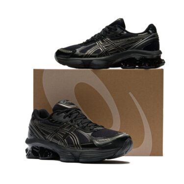 【2025年 12/1 発売】ASICS GEL-KINETIC FLUENT “Black/Graphite Grey” (アシックス ゲルキネティック フルーエント) [1203A591.003]