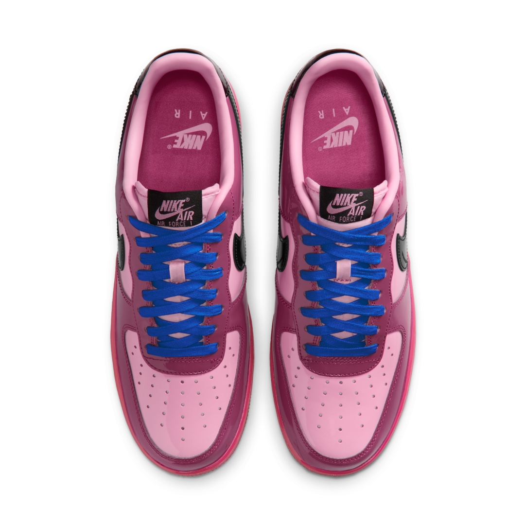 【2025年 12/5 発売予定】NIKE AIR FORCE 1 LOW “Patent/Pink Cooler/Mulberry Rose” (ナイキ エア フォース ロー “パテント/ピンク/ローズ”) [IO4489-600]