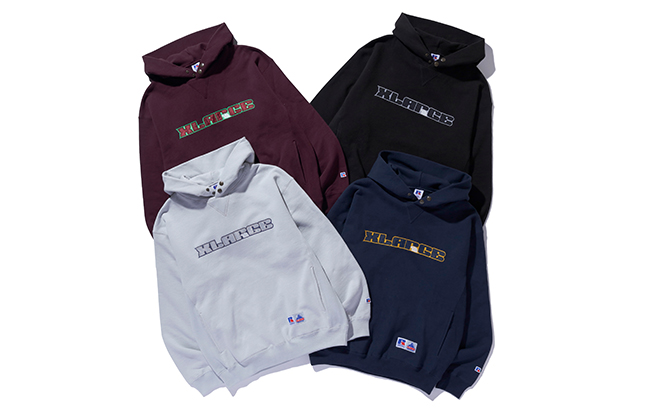 XLARGE × RUSSELL ATHLETIC 2025 FW コラボが11/14 発売 (エクストララージ ラッセル・アスレチック)