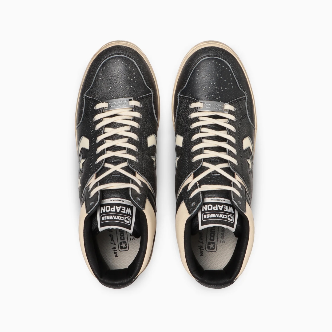 【2025年 11/15 & 11/17 発売】DAIRIKU × CONVERSE WEAPON HI / DK (ダイリク コンバース ウエポン) [33702470]