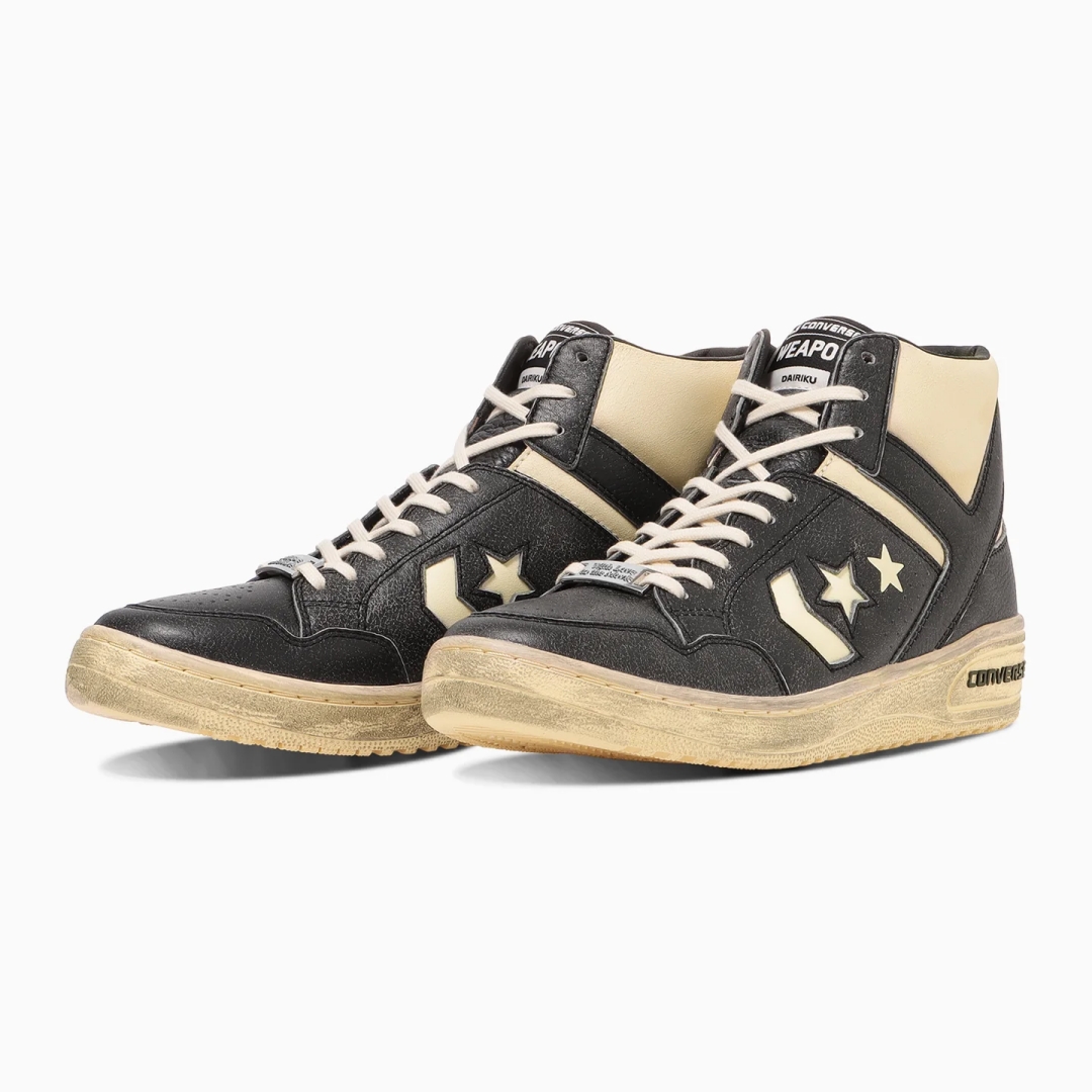 【2025年 11/15 & 11/17 発売】DAIRIKU × CONVERSE WEAPON HI / DK (ダイリク コンバース ウエポン) [33702470]