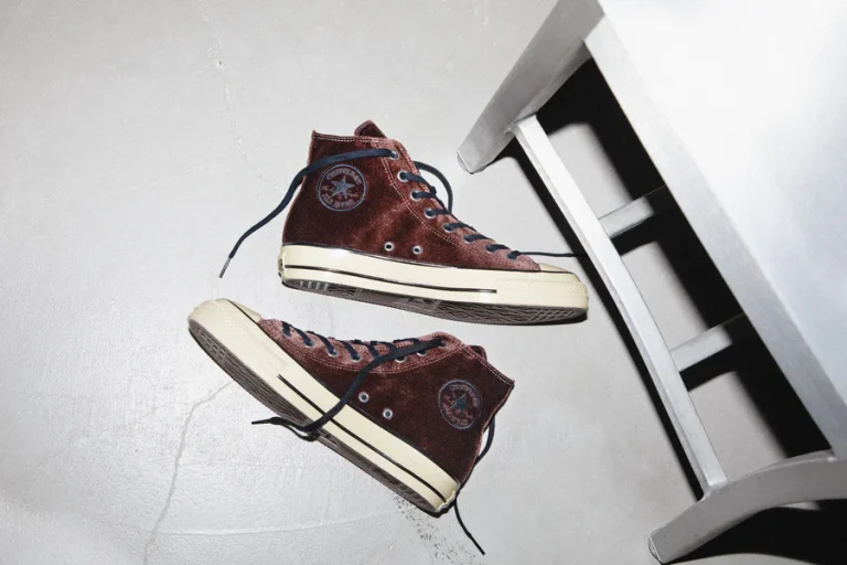 2025年 11/21 発売】CONVERSE ALL STAR AGED VELVET HI “Brown/Black