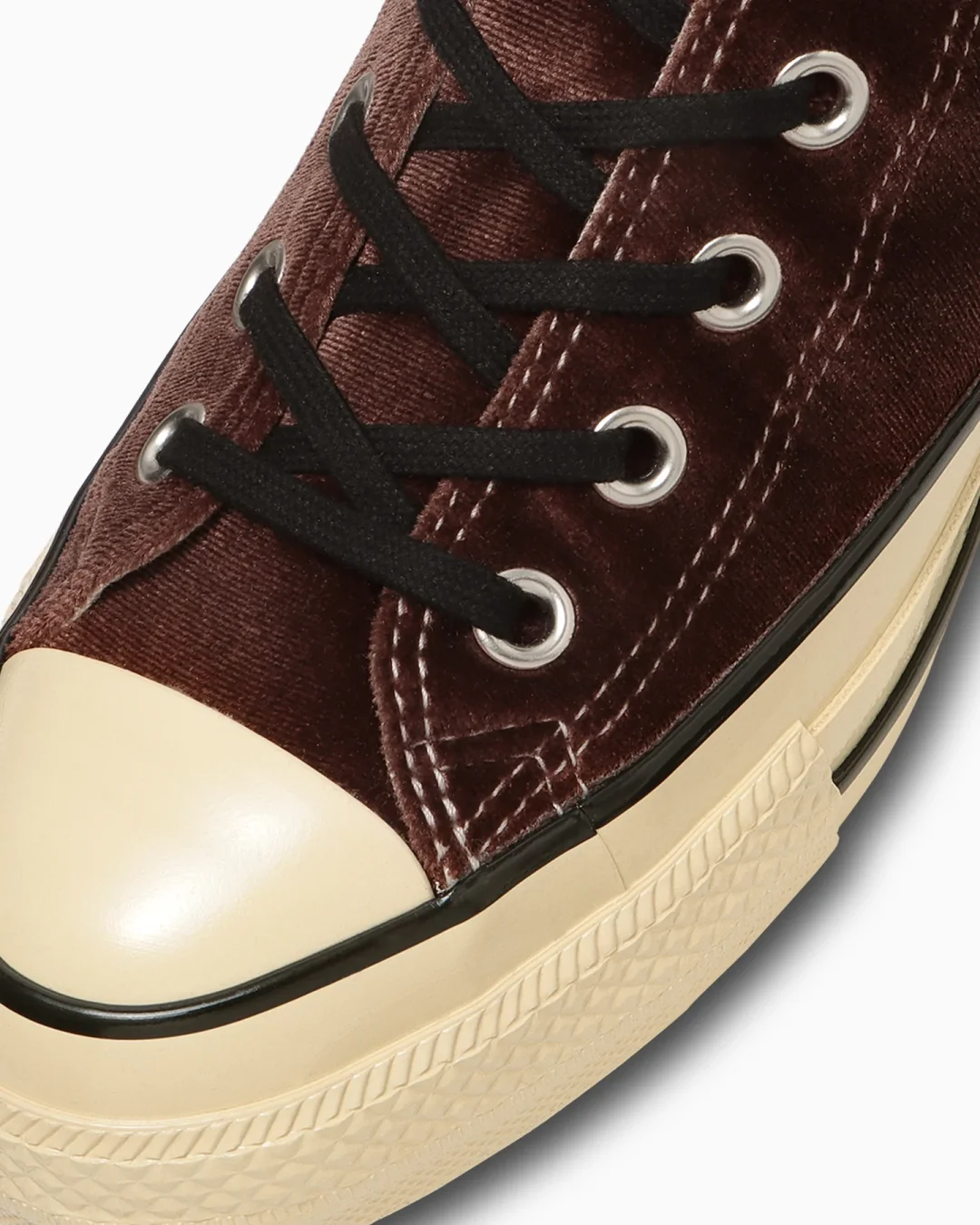 【2025年 11/21 発売】CONVERSE ALL STAR AGED VELVET HI “Brown/Black” (コンバース オールスター エイジド ベルベット) [31316290]