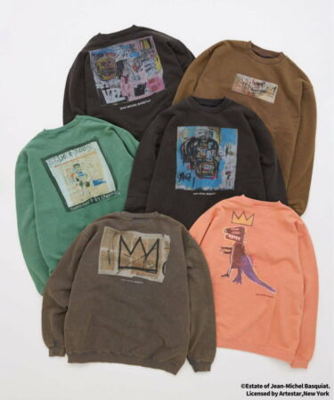 JOURNAL STANDARD 2025 FW "Jean-Michel Basquiat プリント スウェット"が12月下旬 発売 (ジャーナルスタンダード ジャン=ミシェル・バスキア)