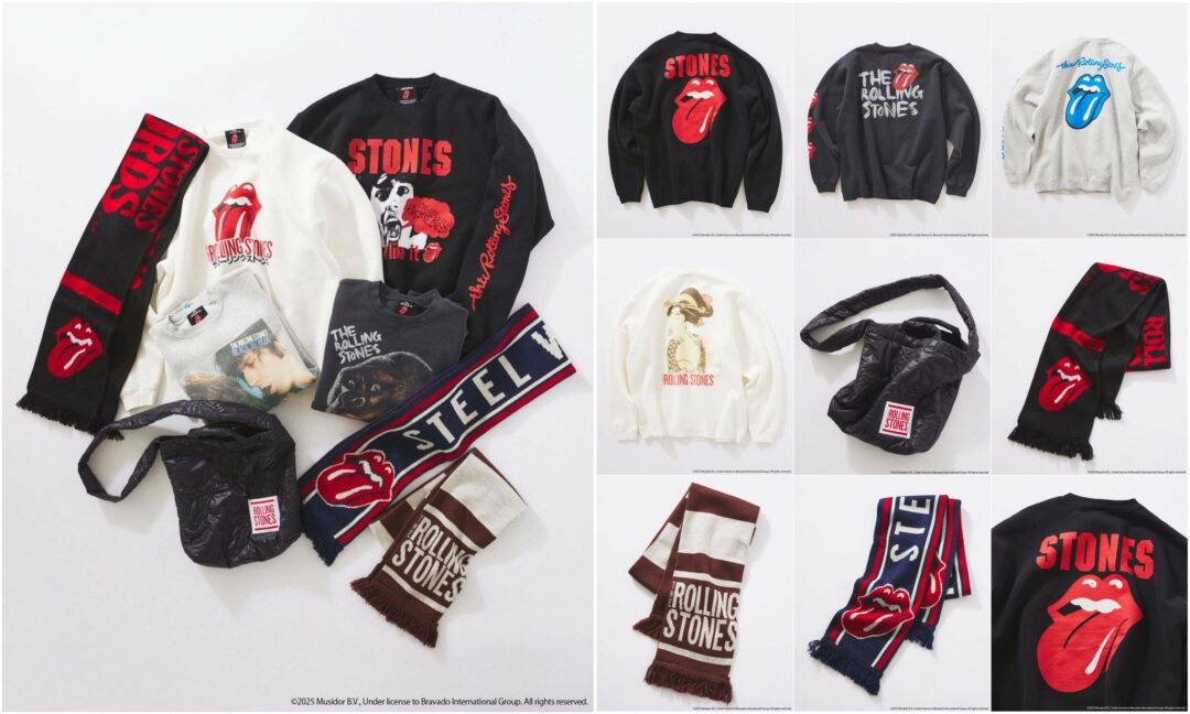 JOURNAL STANDARD relume × THE ROLLING STONES 2025 FW 別注 プリントスウェットが11月下旬 発売 (ジャーナルスタンダード ローリングストーンズ)