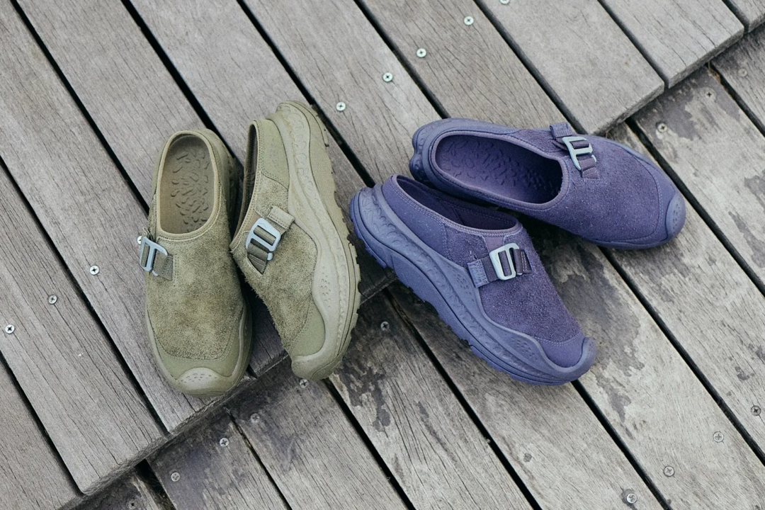 【2025年 12/1 発売】HOKA ORA PRIMO EXT “Antique Olive/Squid Ink” (ホカ オラ・プリモ) [1168973-AQLV/1168973-SSQ]