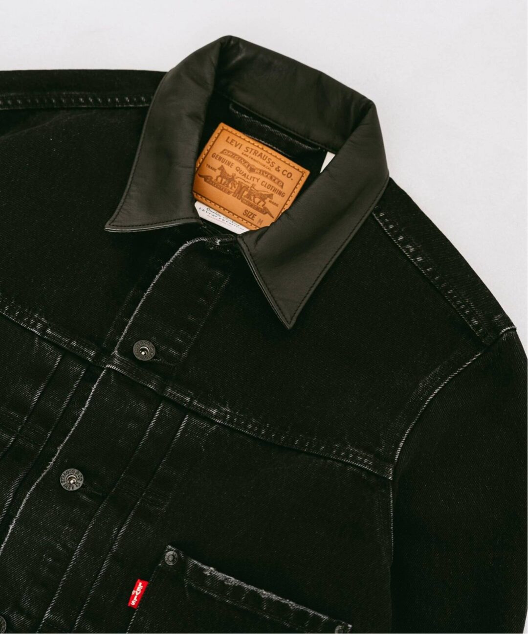 EDIFICE × Levi’s 2025 FW 別注 Type 2st トラッカージャケットが12月下旬 発売 (エディフィス リーバイス)